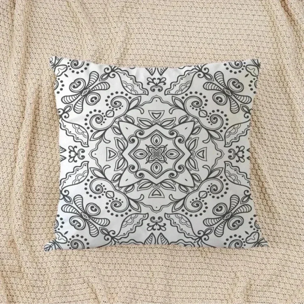 Modern Chabby Chic Accent Pillow Cover